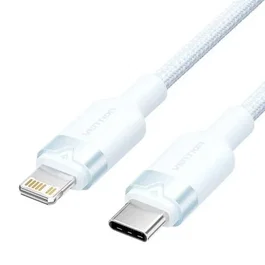 Vention Cable USB-C a Lightning Macho 27W 480Mbps 1m Azul LALSF